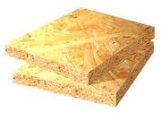 OSB 3,   (Китай),  лист 2, 500 Х 1, 250,  толщина в ассортименте 